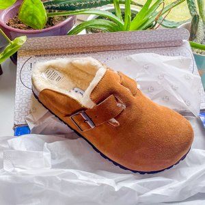 Birkenstock Boston Fleece Lined Clog - BRAND NEW - NEVER WORN - WITH BOX